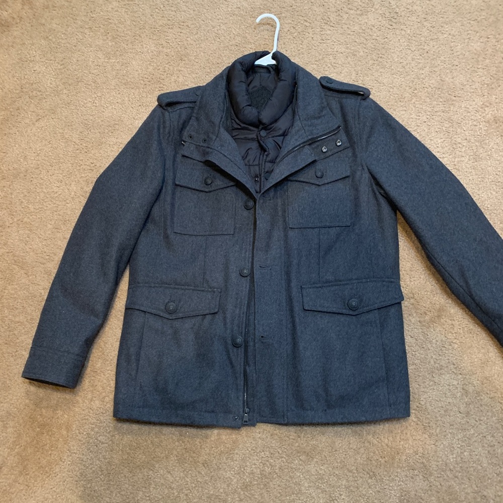 Banana Republic Men’s Coat. Classic, timely.